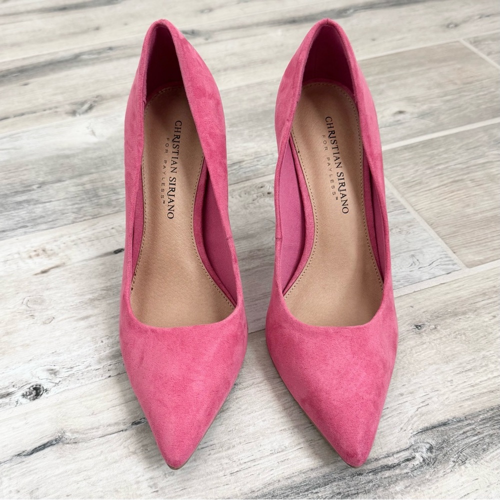 Christian Siriano Dark Pink Heels